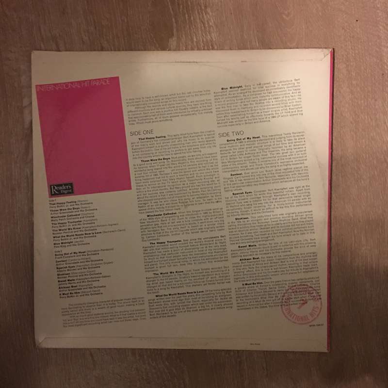 International Hit Parade 7 - Vinyl LP Record - Opened  - Very-Good+ Quality (VG+)