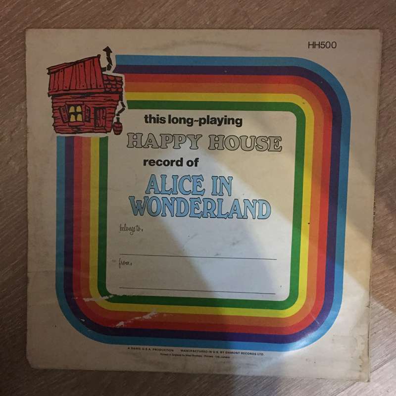 Alice In Wonderland - The Children's Theatre Players and Orchestra - Vinyl LP Record - Opened  - ...
