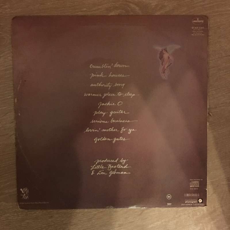 John Cougar Mellencamp  Uh-Huh  - Vinyl LP Record - Opened  - Very-Good Quality (VG)