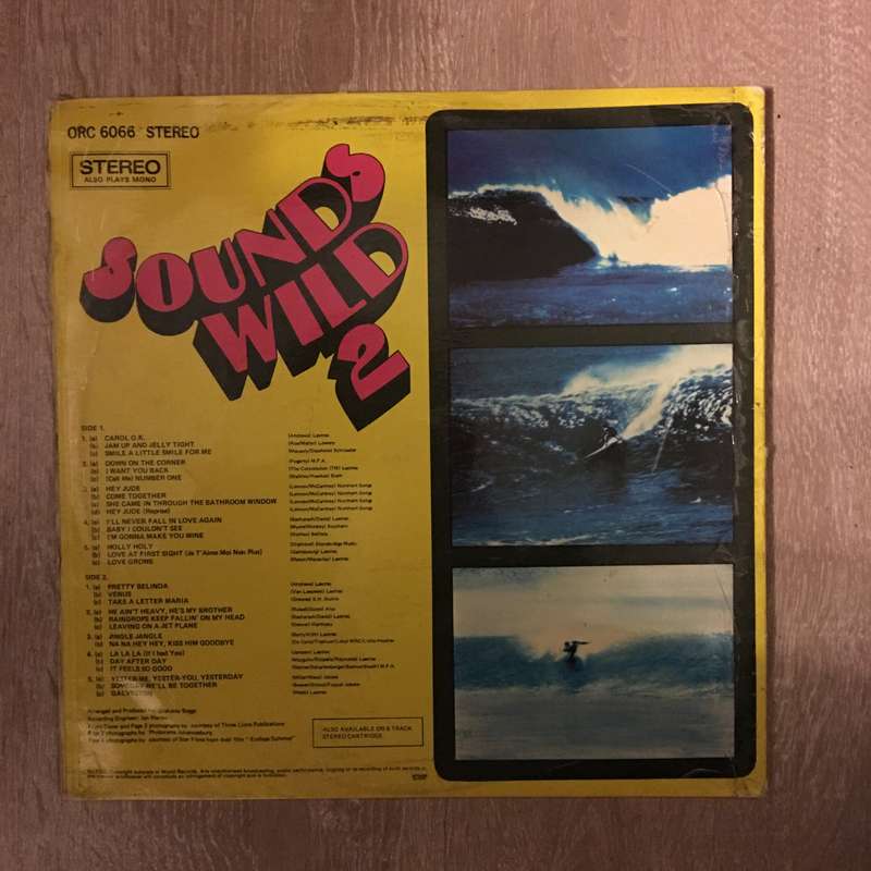 Sounds Wild 2 - Vinyl LP Record - Opened  - Good+ Quality (G+) (Vinyl Specials)