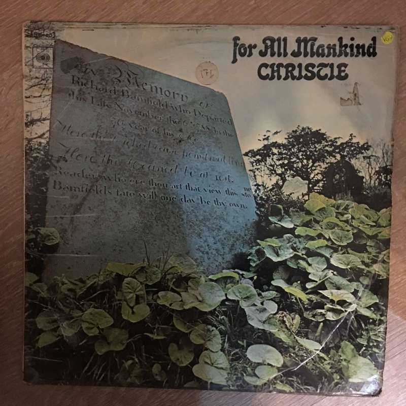 Christie  For All Mankind - Vinyl LP Record - Opened  - Very-Good+ Quality (VG+)