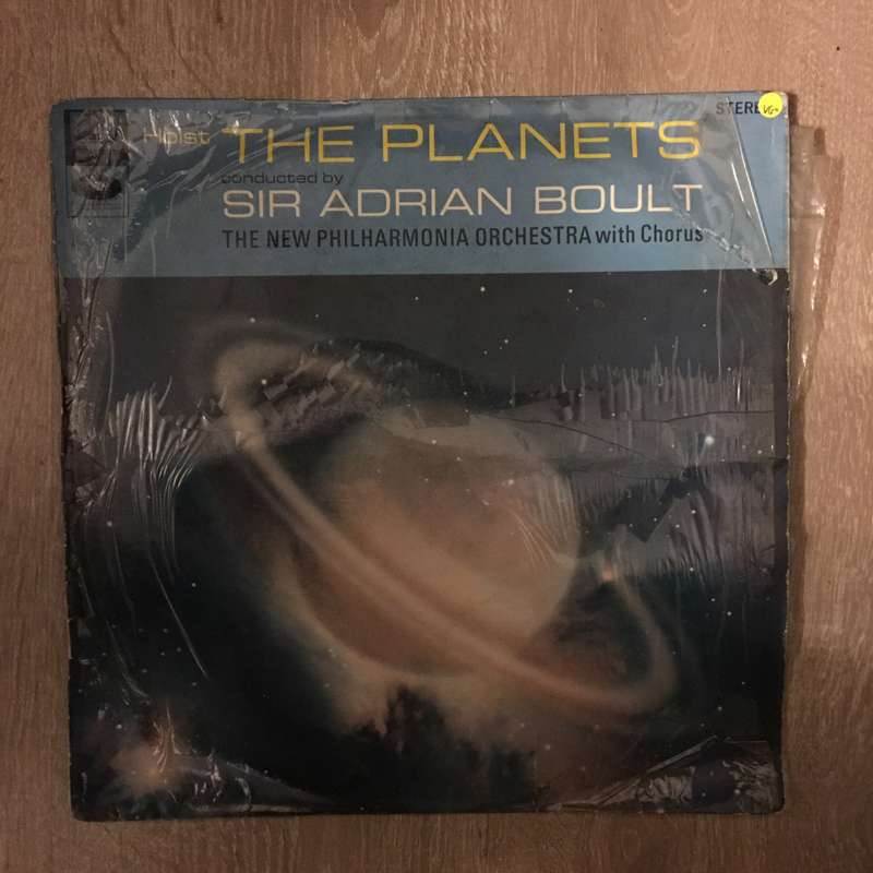 Sir Adrian Boult - The Planets - Vinyl LP Record - Opened  - Very-Good Quality (VG)