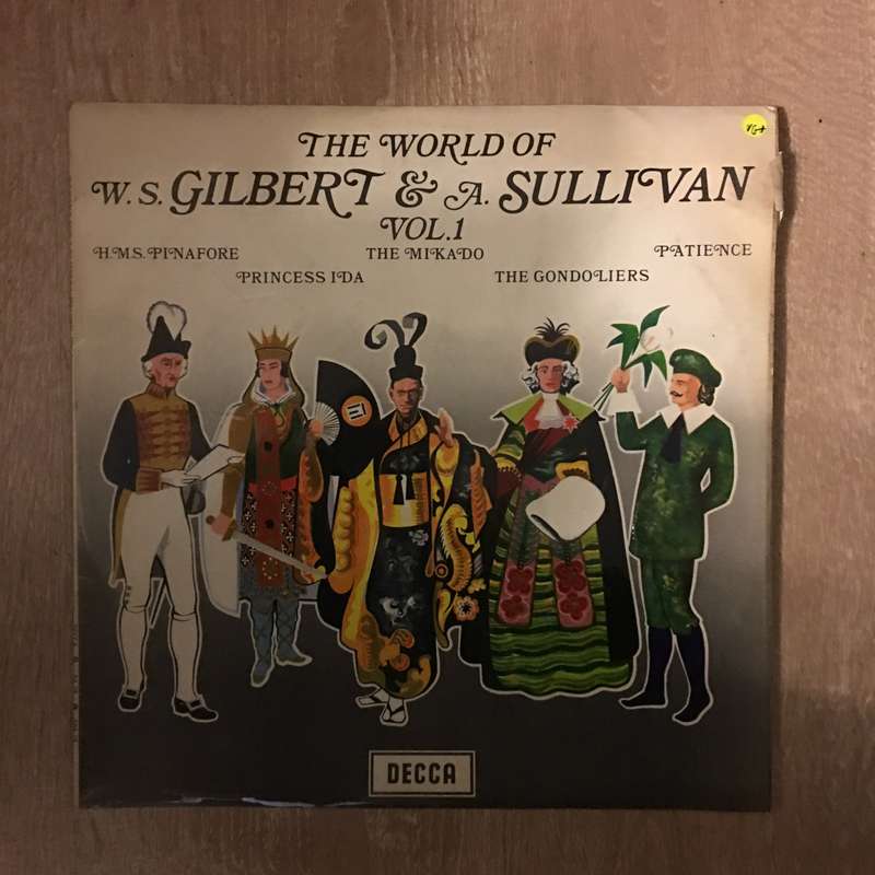 The World of Gilbert & Sullivan Vol 1 - Vinyl LP Record - Opened  - Very-Good+ Quality (VG+)