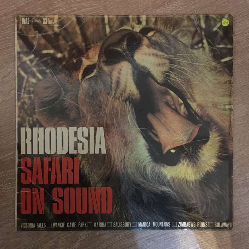Rhodesia - Safari on Sound  - Vinyl LP Record - Opened  - Very-Good+ Quality (VG+)