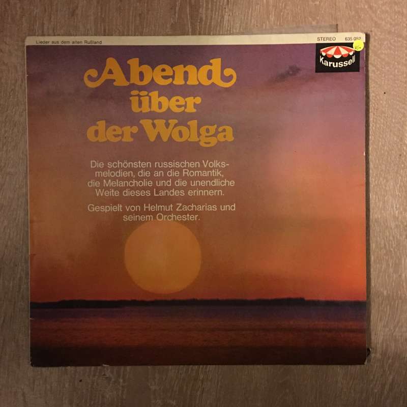Helmut Zacharias - Abend Uger Der Wolge  - Vinyl LP Record - Opened  - Very-Good Quality (VG)