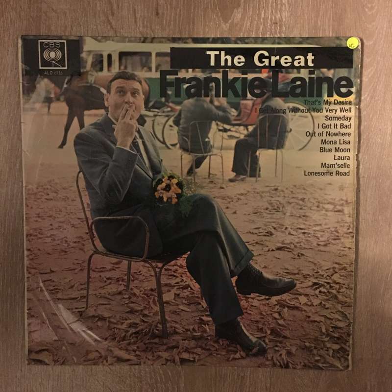 The Great Frankie Lane - Vinyl LP Record - Opened  - Very-Good Quality (VG)