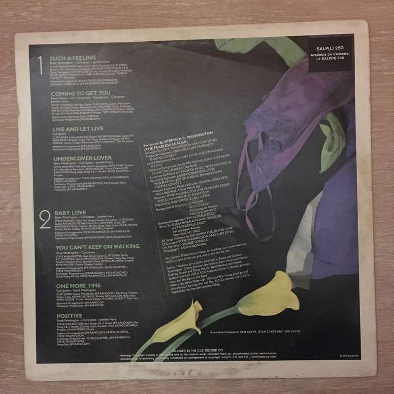 Aurra  Live And Let Live - Vinyl LP Record - Opened  - Very-Good Quality (VG)