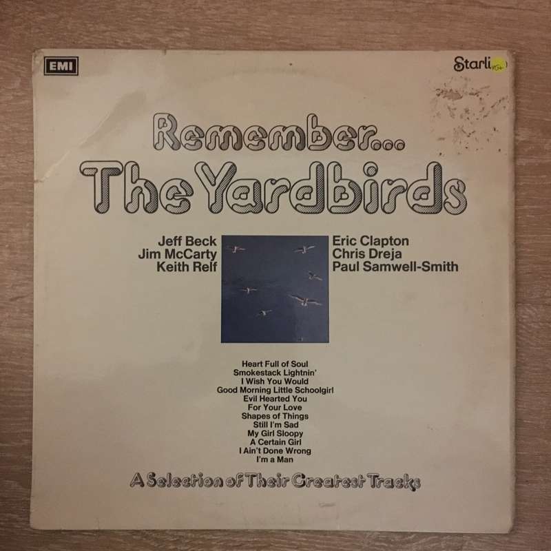 The Yardbirds  Remember The Yardbirds - Vinyl LP Record - Opened  - Very-Good+ Quality (VG+)