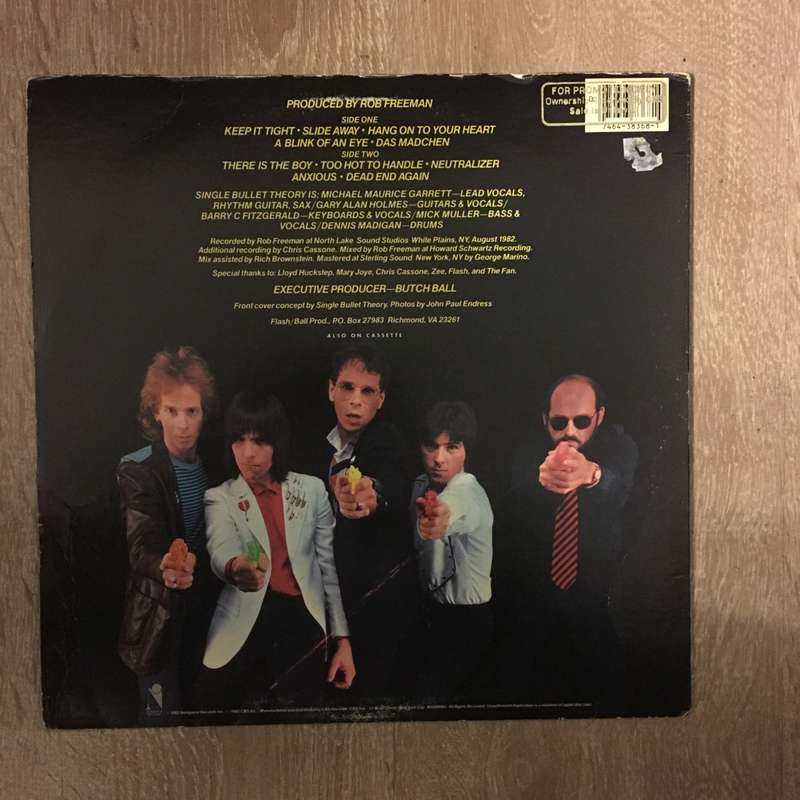 Single Bullet Theory  - Vinyl LP - Opened  - Very-Good+ Quality (VG+)