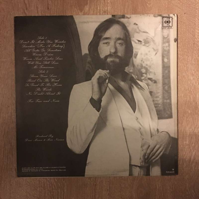 Dave Mason  Mariposa De Oro - Vinyl  - Vinyl LP Record - Opened  - Very-Good+ Quality (VG+)