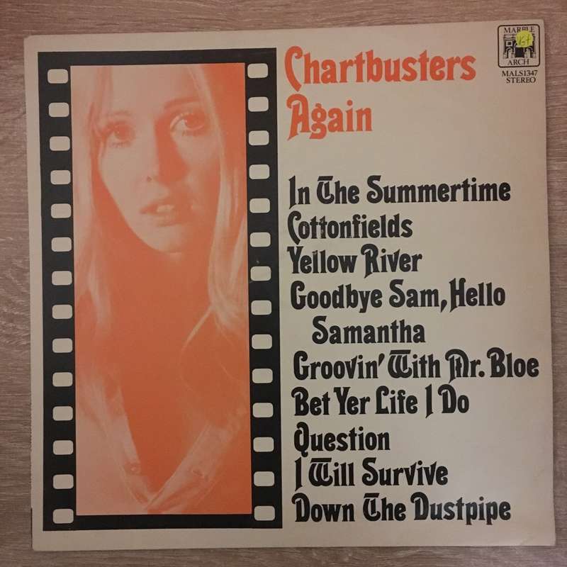 Chartbusters Again - Vinyl LP Record - Opened  - Very-Good+ Quality (VG+)