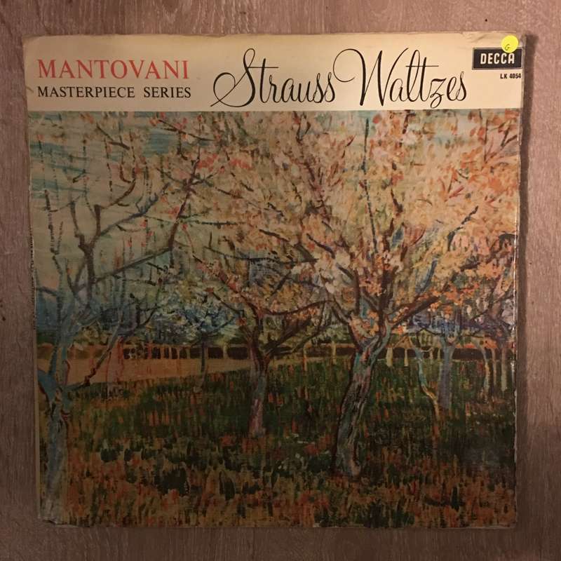 Mantovani - Strauss Waltzes  - Vinyl LP Record - Opened  - Good Quality (G)