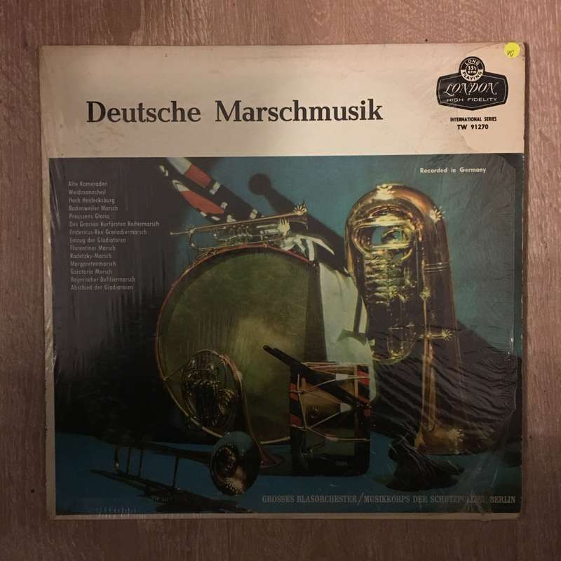 Deutsche MarschMusik - Vinyl LP Record - Opened  - Very-Good Quality (VG)