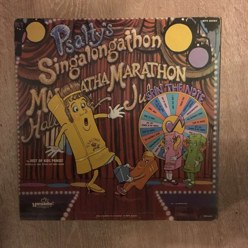 Psalty  Psalty's Singalongathon Maranatha Marathon Hallelujah Jubilee ...The Best Of Kids P...