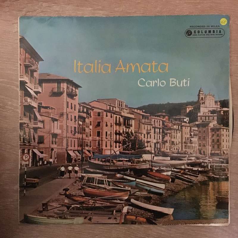 Carlo Buti  Italia Amata - Vinyl LP Record - Opened  - Very-Good+ Quality (VG+)