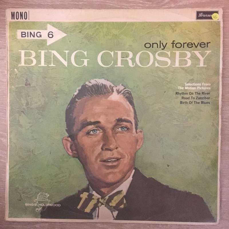 Bing Crosby  Only Forever - Vinyl LP Record - Opened  - Very-Good Quality (VG)