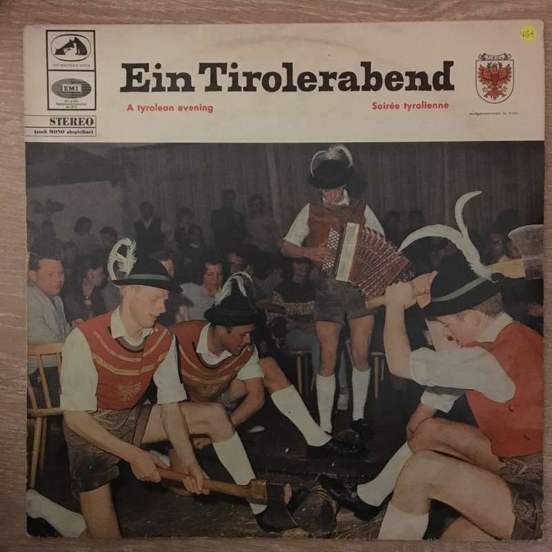 Ein Tirolerabend - A Tyrolian Evening - Soirée Tyrolienne - Vinyl LP Record - Opened  - Very-Goo...
