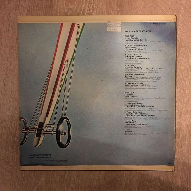 The New Age Of Atlantic -  Vinyl LP Record  - Opened  - Very-Good+ Quality (VG+)