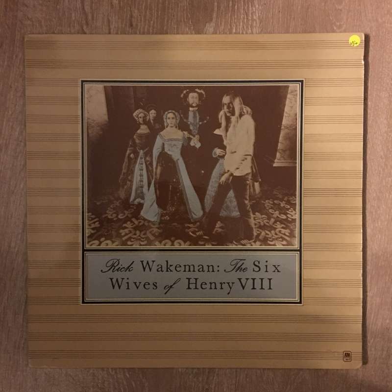 Rick Wakeman - The Six Wives of Henry VIII  - Vinyl LP Record - Opened  - Very-Good+ Quality (VG+)