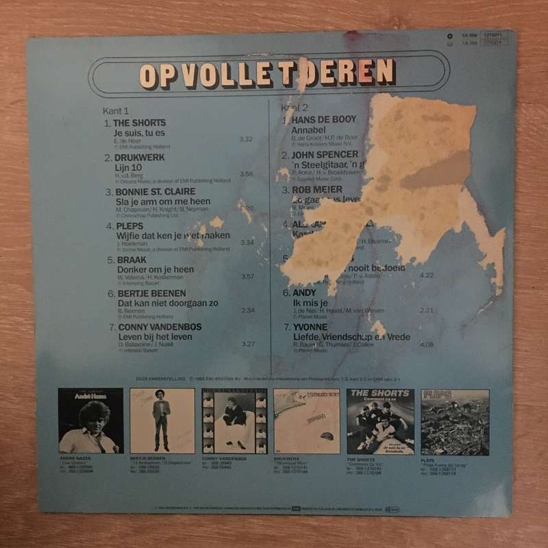 Op Volle Toeren - Vinyl LP Record - Opened  - Very-Good+ Quality (VG+)