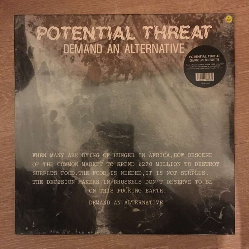 Potential Threat  Demand An Alternative -  Vinyl LP Record - Sealed