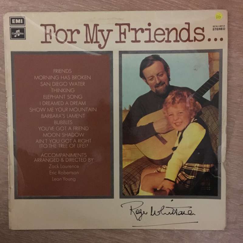 Roger Whittaker - For My Friends - Vinyl LP Record - Opened  - Very-Good Quality (VG)