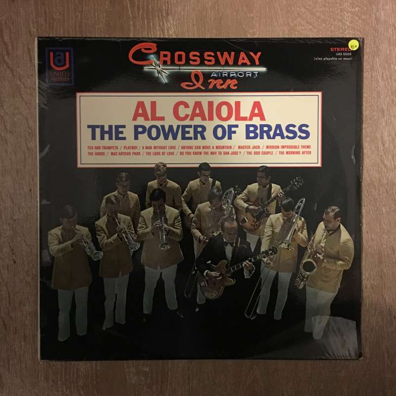 Al Caiola - The Power Of Brass - Vinyl LP Record - Very-Good Quality (VG)