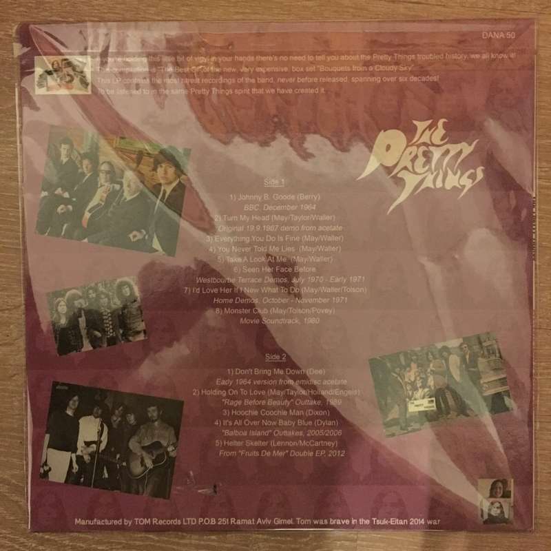 The Pretty Things  Bouquets From A Cloudy Sky - Vinyl LP Record - Sealed