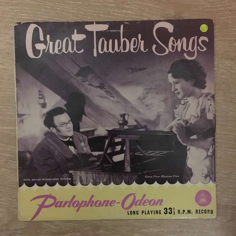 Great Tauber Songs - Vinyl LP Record - Opened  - Very-Good+ Quality (VG+)