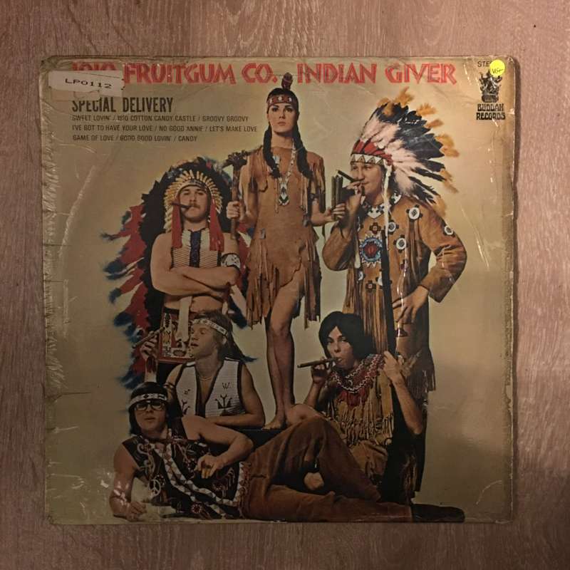 1910 Fruitgum Co.  Indian Giver - Vinyl LP Record - Very-Good+ Quality (VG+)