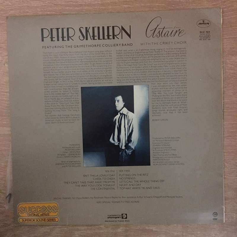 Peter Skellern - Astaire - Vinyl LP Record - Opened  - Very-Good- Quality (VG-)