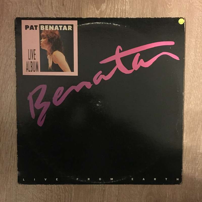 Pat Benatar - Live Album  - Vinyl LP Record - Opened  - Very-Good+ Quality (VG+)