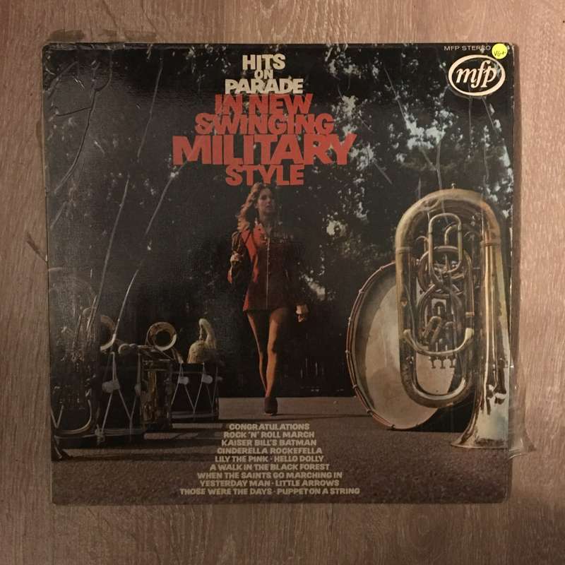 Hits On Parade In New Swinging Military Style  - Vinyl LP Record - Opened  - Very-Good+ Quality (...