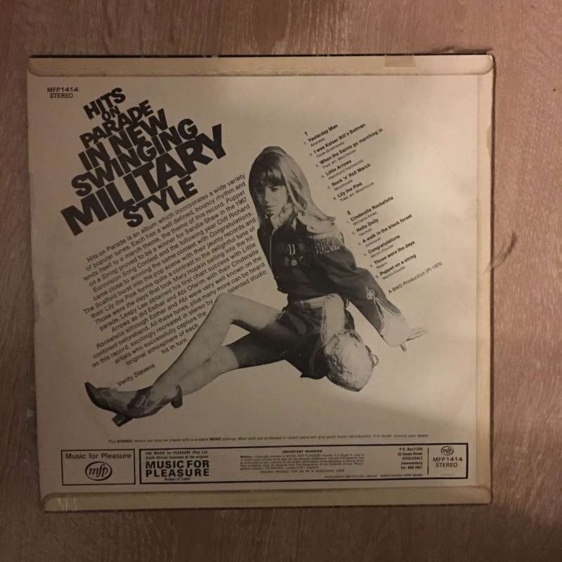 Hits On Parade In New Swinging Military Style  - Vinyl LP Record - Opened  - Very-Good+ Quality (...