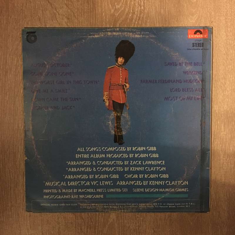 Robin Gibb - Robin's Reign - Vinyl LP Record - Opened  - Very-Good Quality (VG)