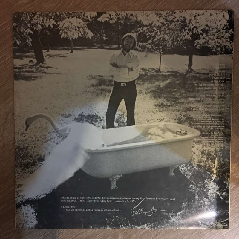 Billy Swan - I Can Help - Vinyl LP Record - Opened  - Very-Good+ Quality (VG+)