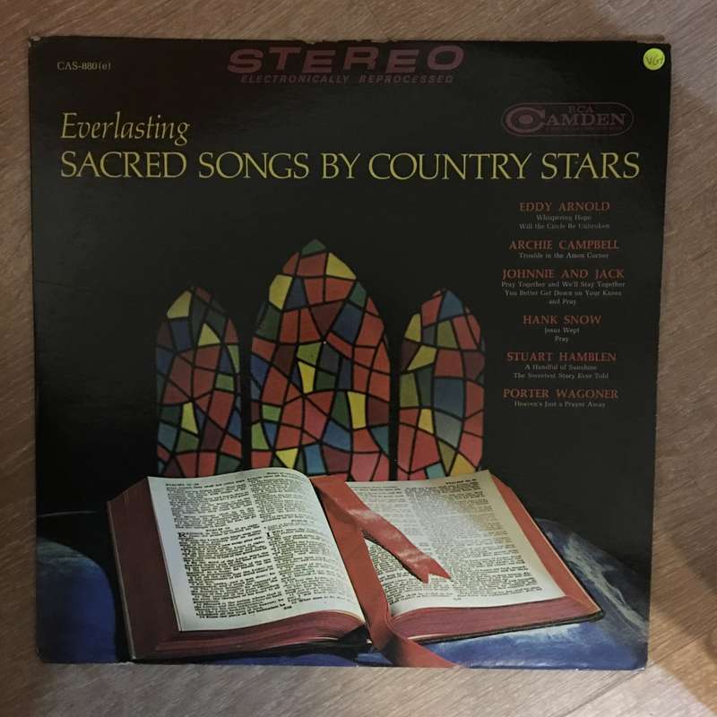 An Anthology of Everlasting Sacred Songs by Country Stars - Vinyl LP Record - Opened  - Very-G...