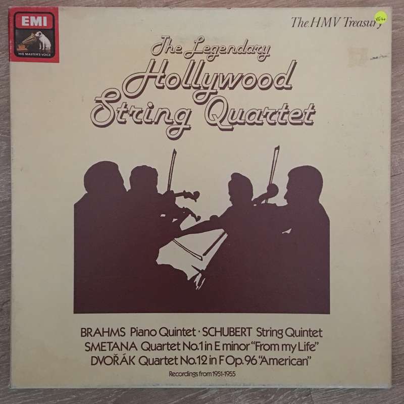 The Legendary Hollywood String Quartet - Vinyl LP  Record - Opened  - Very-Good+ Quality (VG+)