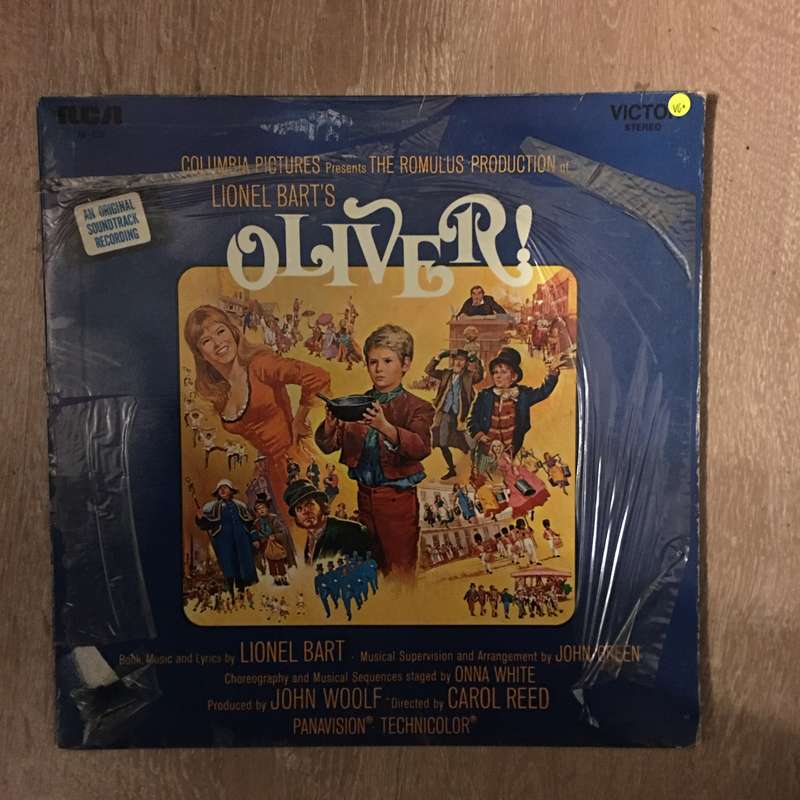 Oliver - Original Soundtrack Recording - Vinyl LP Record - Very-Good Quality (VG)