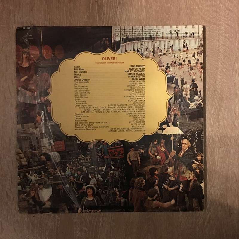 Oliver - Original Soundtrack Recording - Vinyl LP Record - Very-Good Quality (VG)