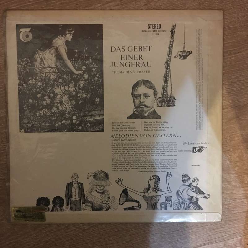 Raimondo Und Die "Memory-Strings"  The Maiden's Prayer -Das Gebet Einer Jungfrau - Vinyl LP...