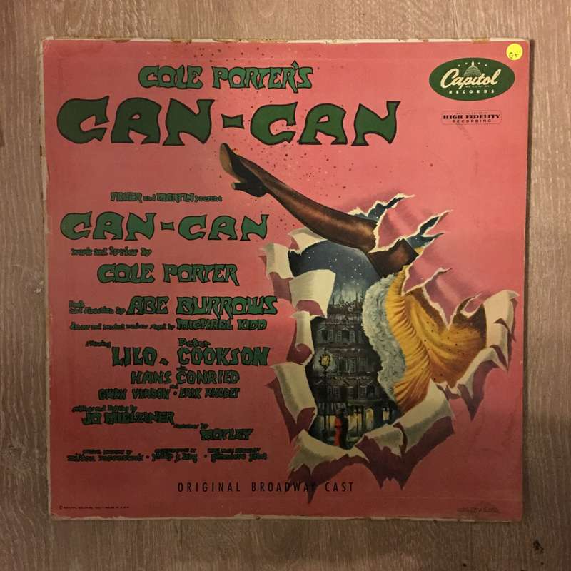Cole Porter's - Can-Can - Vinyl LP Record - Opened  - Good+ Quality (G+)