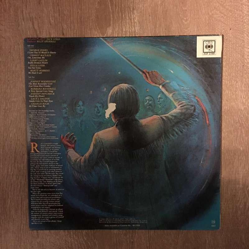 Ray Conniff  - The Nashville Connection -  Vinyl LP Record - Opened  - Very-Good+ Quality (VG+)