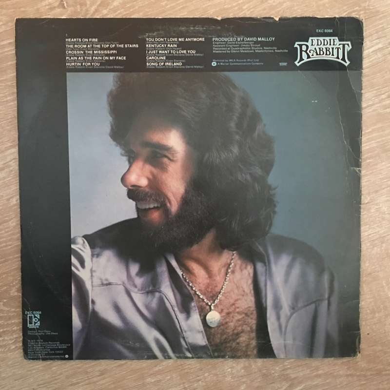 Eddie Rabbitt  Variations - Vinyl LP Record - Opened  - Very-Good+ Quality (VG+)