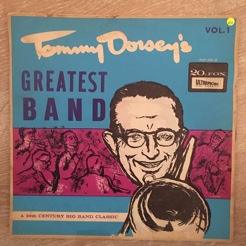 Tommy Dorsey And His Orchestra  Tommy Dorsey's Greatest Band Volume 1 - Vinyl LP Record - O...