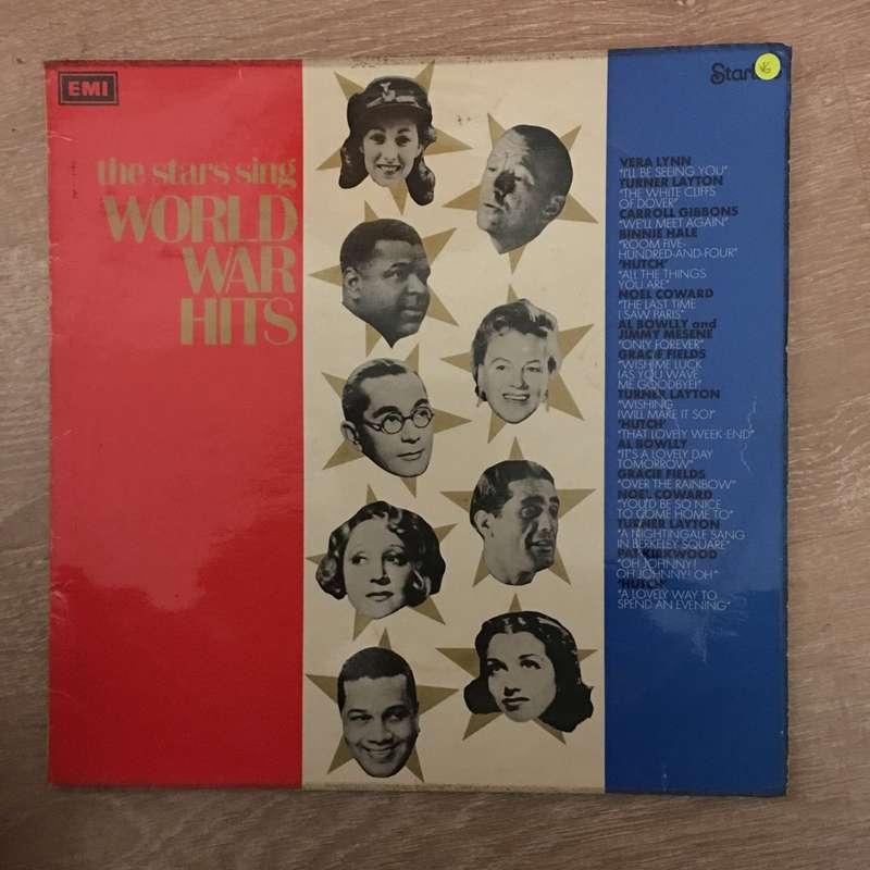 The Stars Sing World War Hits - Vinyl LP Record - Opened  - Very-Good Quality (VG)