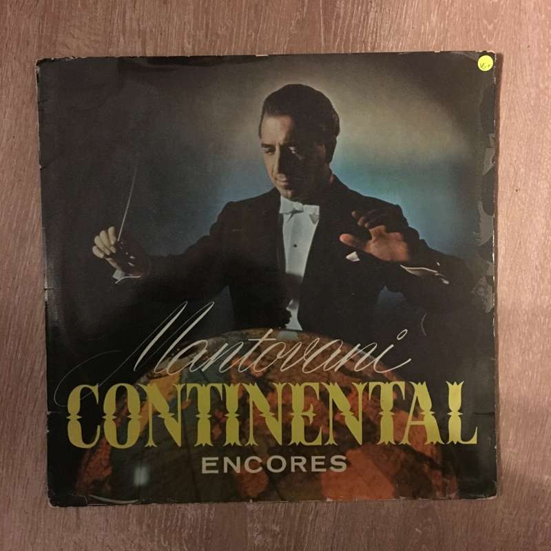 Mantovani - Continental Encores -  Vinyl LP Record - Opened  - Very-Good+ Quality (VG+)