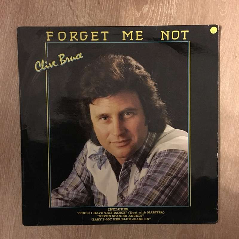 Clive Bruce - Forget Me Not - Vinyl LP Record - Opened  - Very-Good Quality (VG)