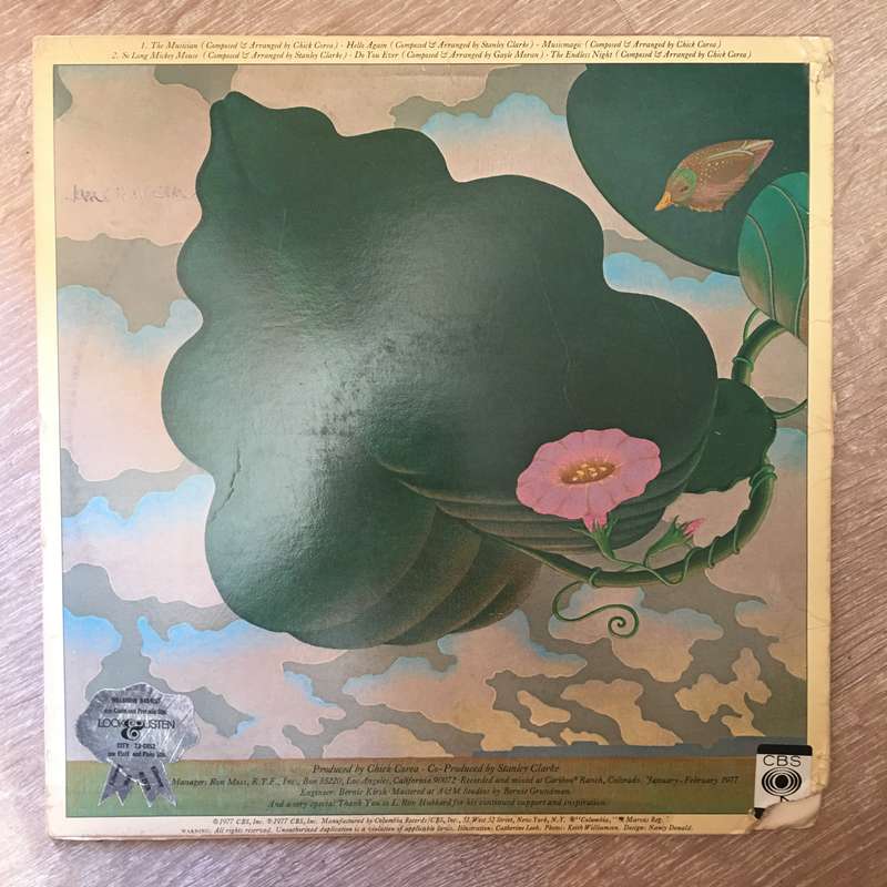 Return To Forever  Musicmagic - Vinyl LP Record - Opened  - Very-Good Quality (VG)