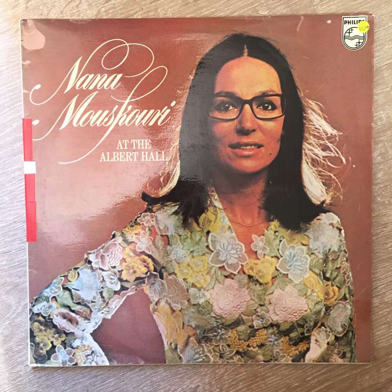 Nana Mouskouri At The Albert Hall - Vinyl LP Record - Opened  - Very-Good+ Quality (VG+)